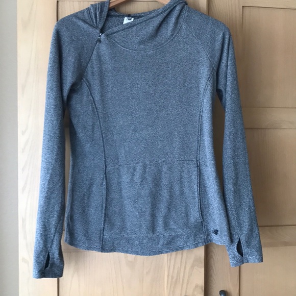 New Balance Tops - New Balance Gray Hoodie Small